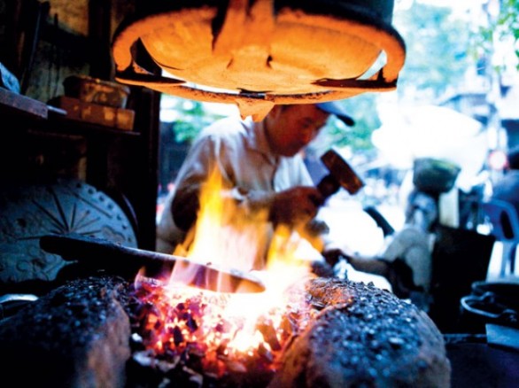 Nghề rèn, phố Lò Rèn ở Hà Nội