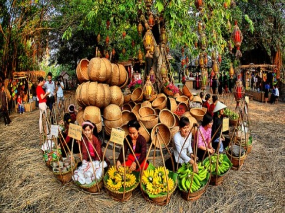 Chợ quê - nét văn hóa của dân tộc Việt Nam