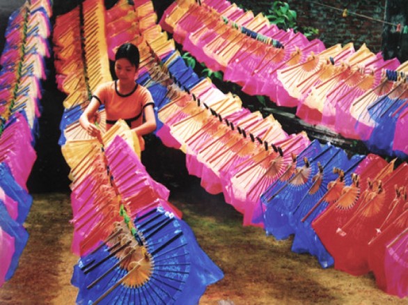 Nghề làm quạt Chàng Sơn