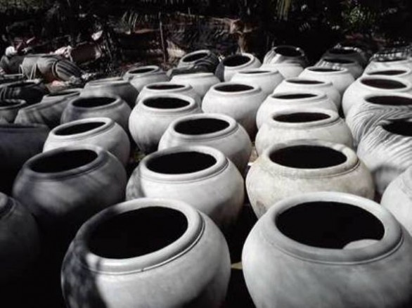 Làng nghề đúc lu Hòa Lợi - Thanh Phú