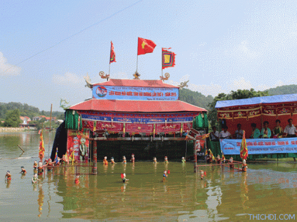 Làng rối nước Thanh Hải - Thanh Hà