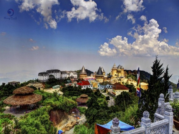 Toàn cảnh Bà Nà Hill ở Núi Chùa