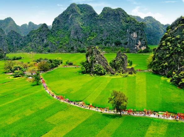 Lễ hội đền Thái Vi ở Ninh Bình