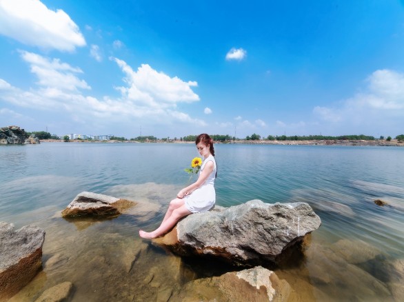Hồ Đá ở Thủ Đức