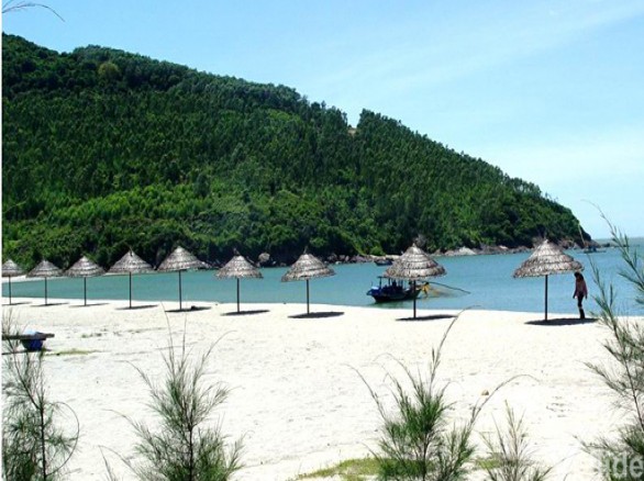 Cảnh đẹp ở vùng biển Sa Kỳ - Cổ Lũy