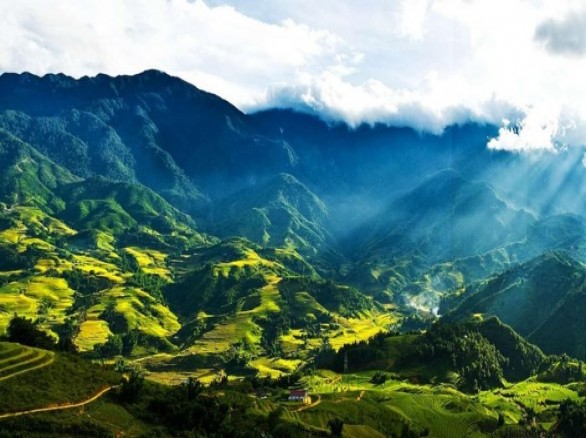 Thung lũng Mường Hoa ở Sa Pa