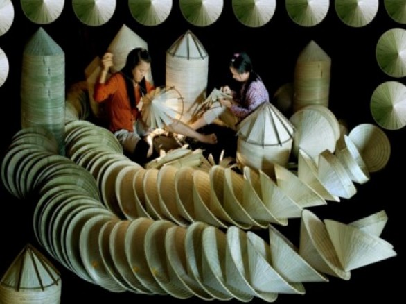 Làng chằm nón lá Cần Thơ