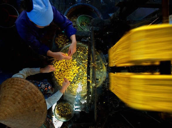 Nghề ươm tơ Hồng Đô