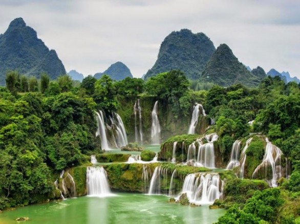 Thác ba tầng Trà My