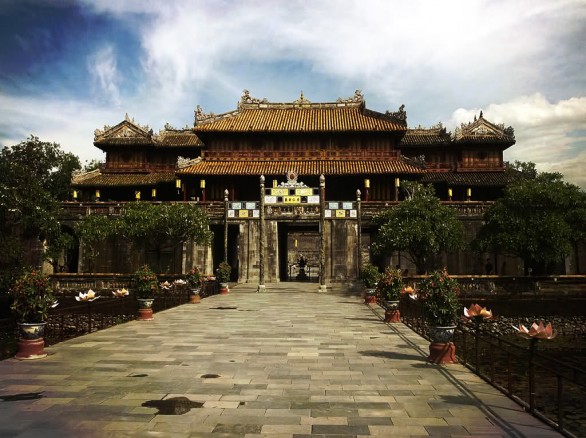 Nét cổ kính ở Hoàng Thành Huế