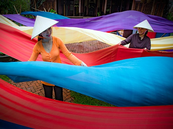 Làng lụa Duy Xuyên