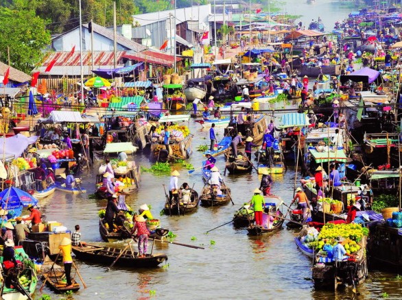 Một ngày ở chợ nổi Cái Răng - Cần Thơ