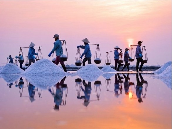 “Mặn mà” hạt muối Bạc Liêu