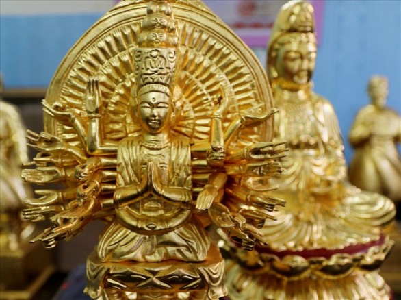 Làng nghề thếp vàng, sơn mài Tiên Nộn