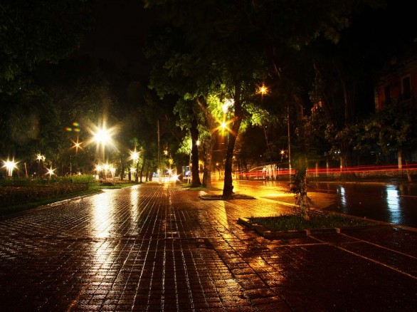 Phố Hà Nội về đêm